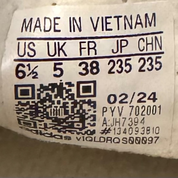 adidas Originals SL 72 OG Off White/Taupe - Picture 7 of 7